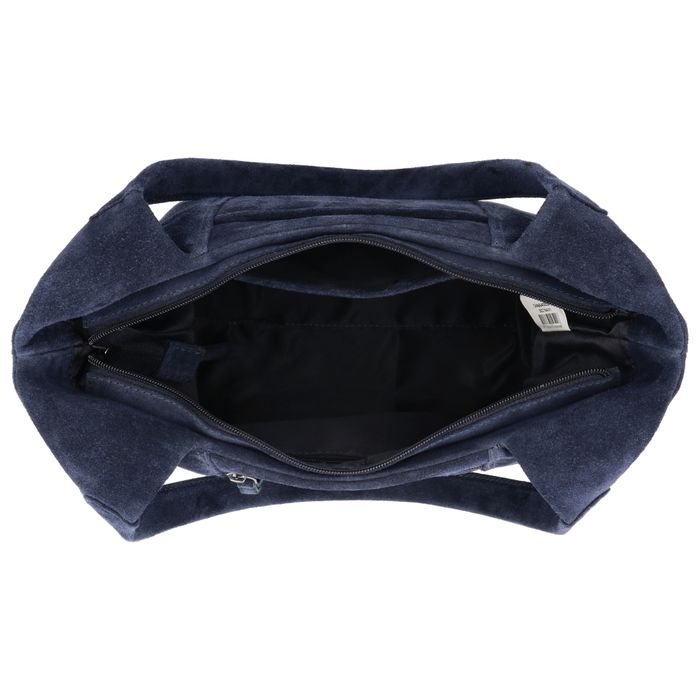Hide & Stitches Suede Schoudertas