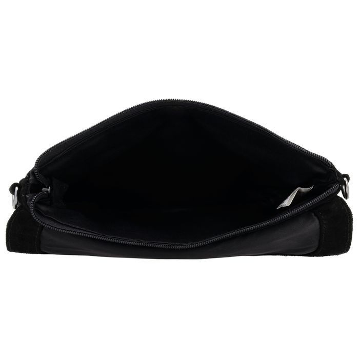 Hide & Stitches Suede Schoudertas