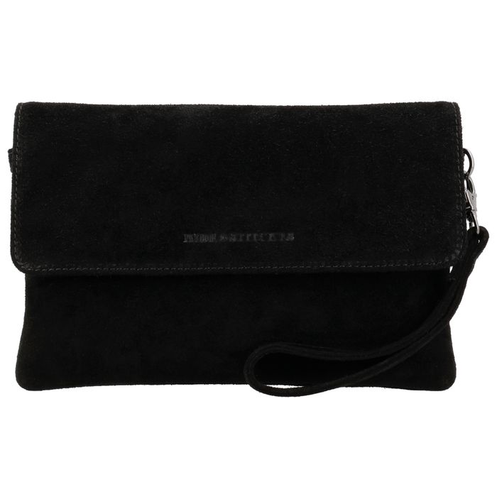 Hide & Stitches Suede Schoudertas