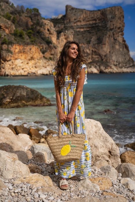 Zebra Trends Sola Rieten mand