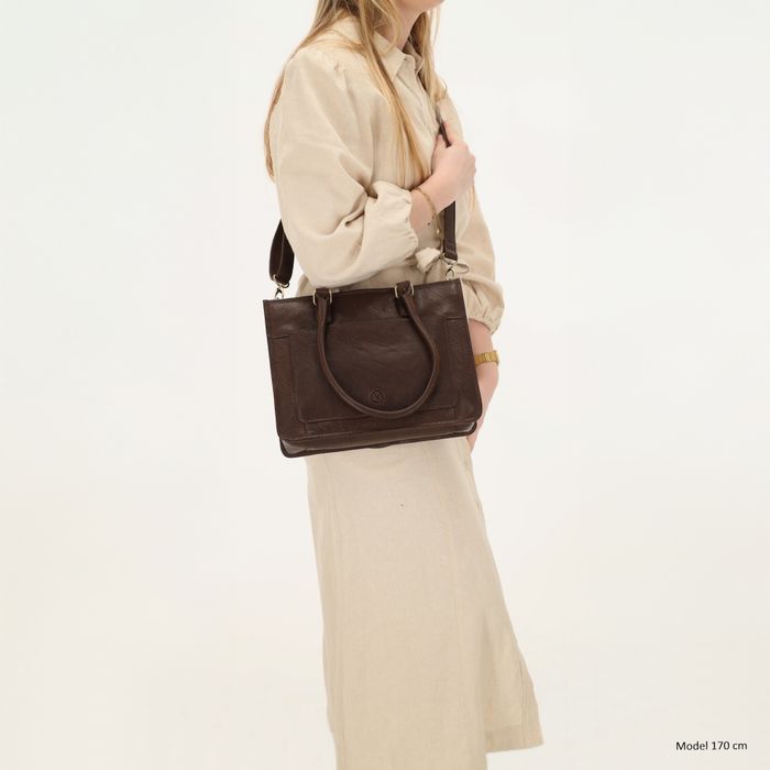 Hide & Stitches Jura Schultertasche