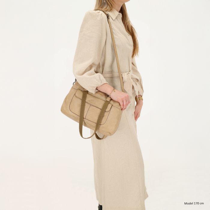 Hide & Stitches Paint Rock Schultertasche