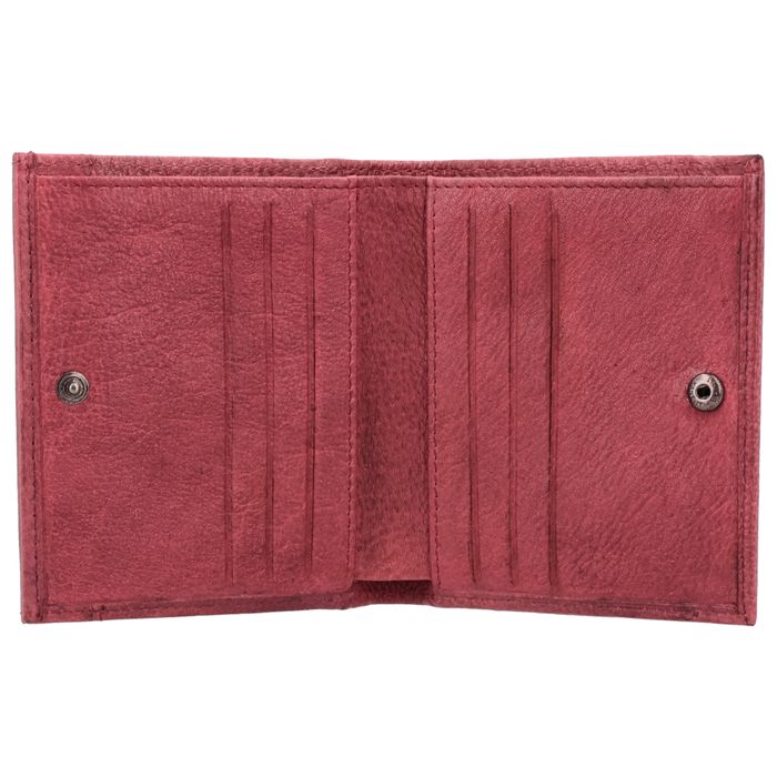 Hide & Stitches Redwood Portemonnee