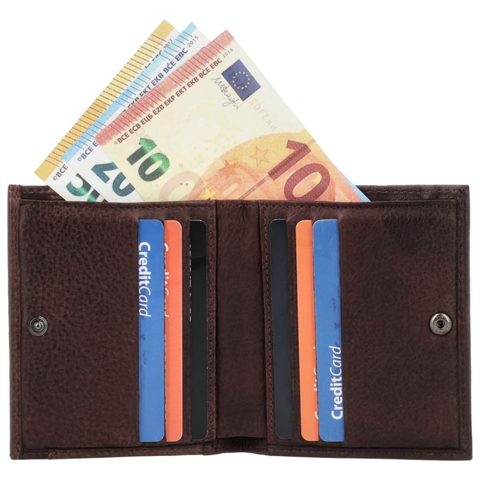 Hide & Stitches Redwood Wallet