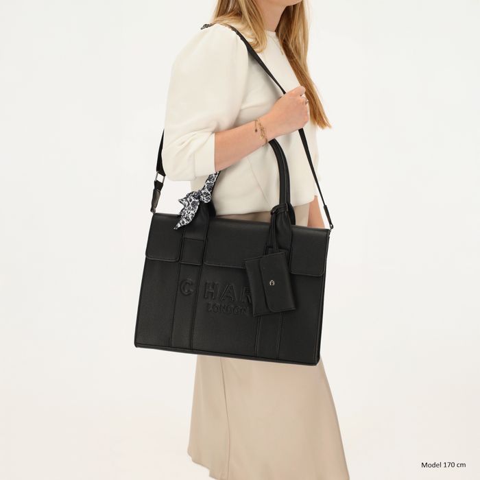 Charm London Bond Laptoptas 15,6 inch (34.5x19.4 cm)