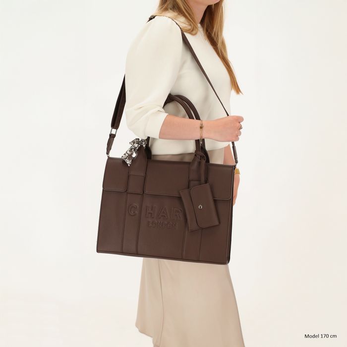 Charm London Bond Laptoptas 15,6 inch (34.5x19.4 cm)
