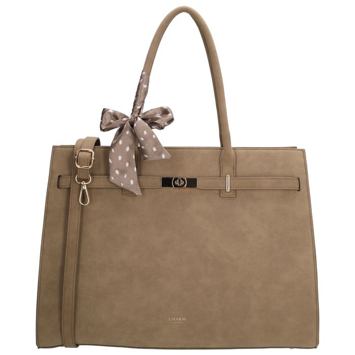 Charm London The Hamptons Village Laptoptas 15,6 inch (34.5x19.4 cm)