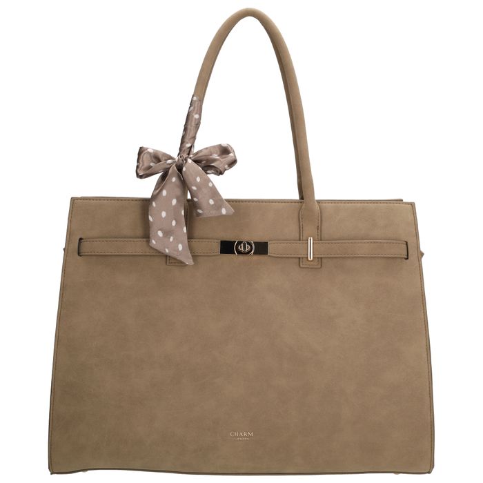 Charm London The Hamptons Village Laptoptas 15,6 inch (34.5x19.4 cm)