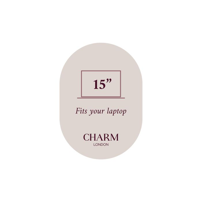 Charm London The Hamptons Village Laptoptas 15,6 inch (34.5x19.4 cm)