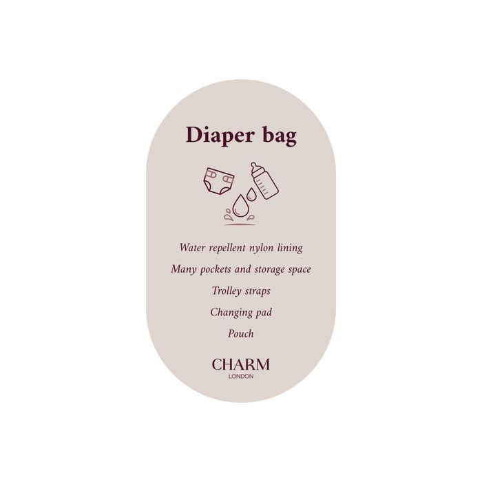 Charm London Bond Wickeltasche