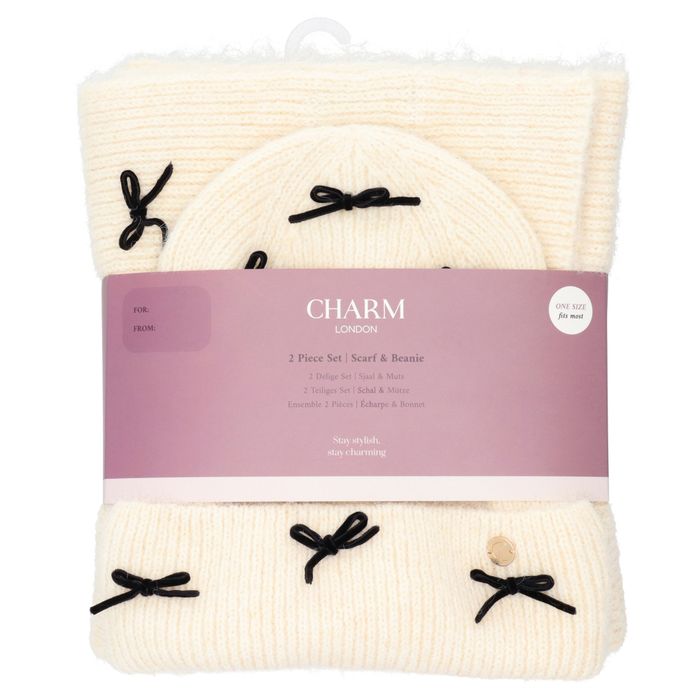 Charm London Winter Must-Haves Set muts & sjaal Onesize