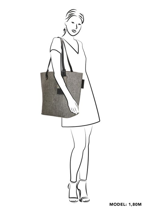 Zebra Natural Bags Shopper