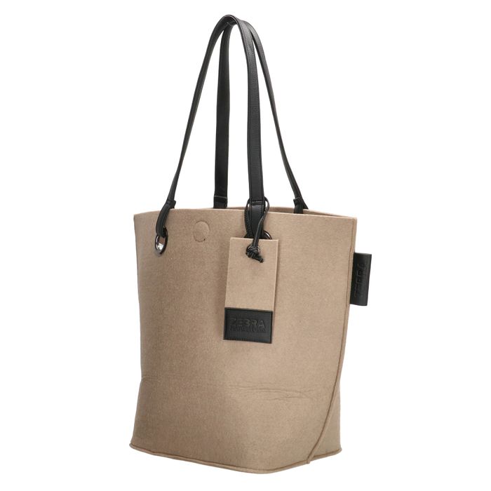 Zebra Natural Bags Shopper
