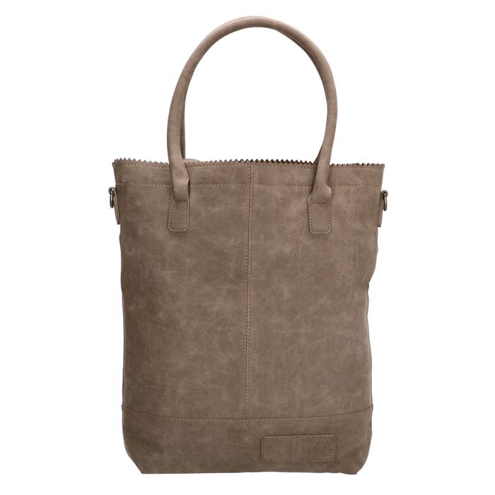 Zebra Kartel met rits Shopper