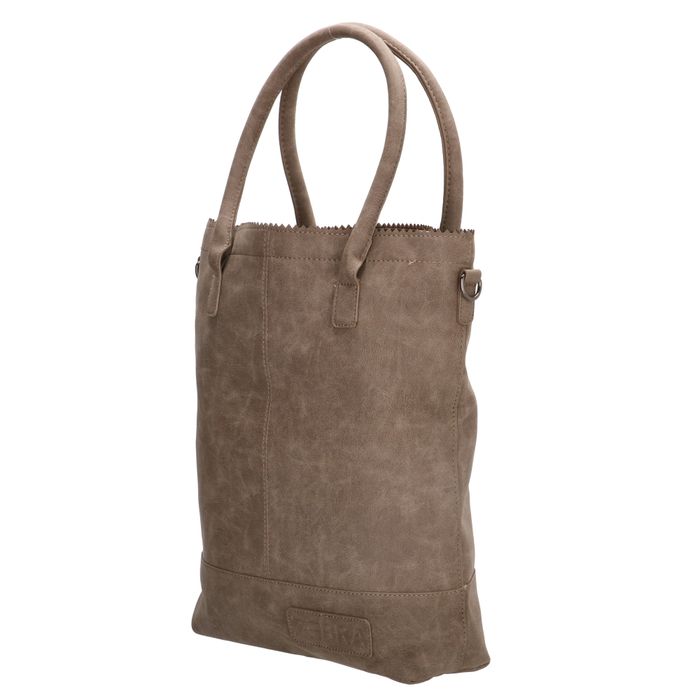 Zebra Kartel met rits Shopper