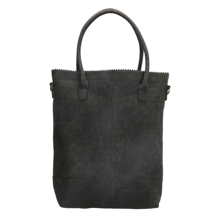 Zebra Kartel met rits Shopper