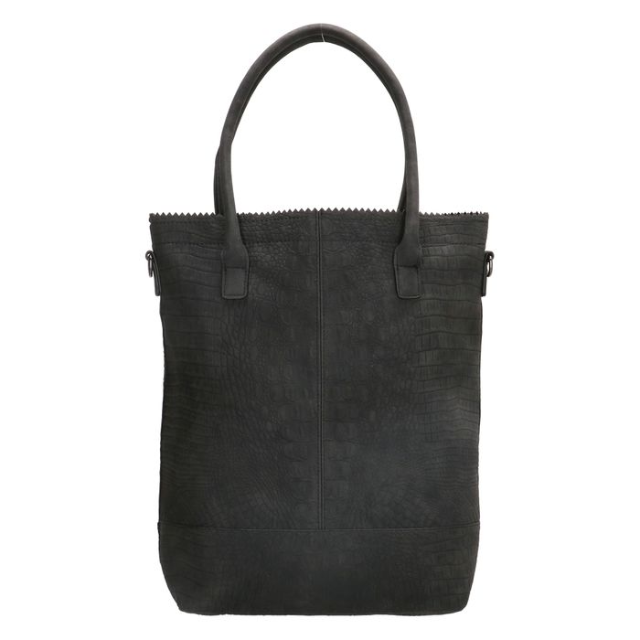 Zebra Kartel met rits Shopper