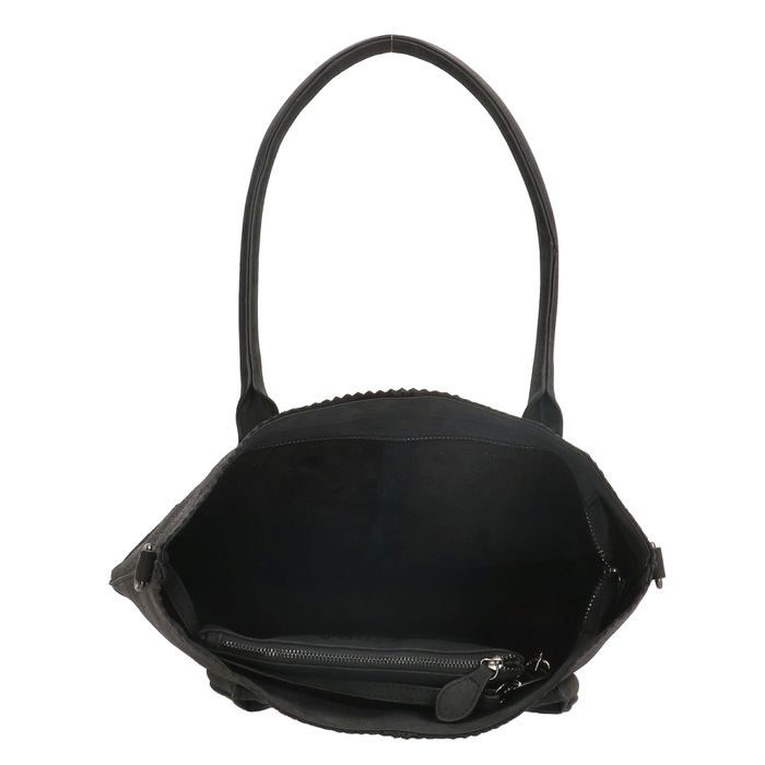 Zebra Kartel met rits Shopper