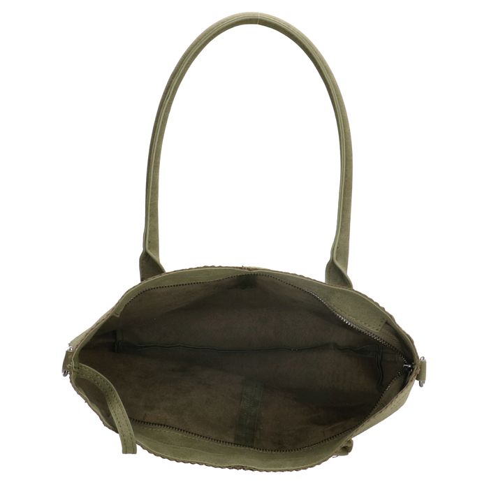 Zebra Kartel met rits Shopper