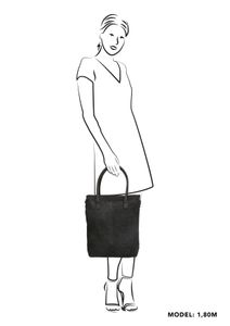 Zebra Trends Kartel met rits Shopper