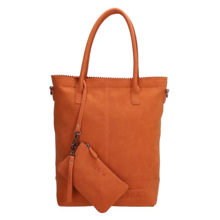 Zebra Trends Kartel met rits Shopper