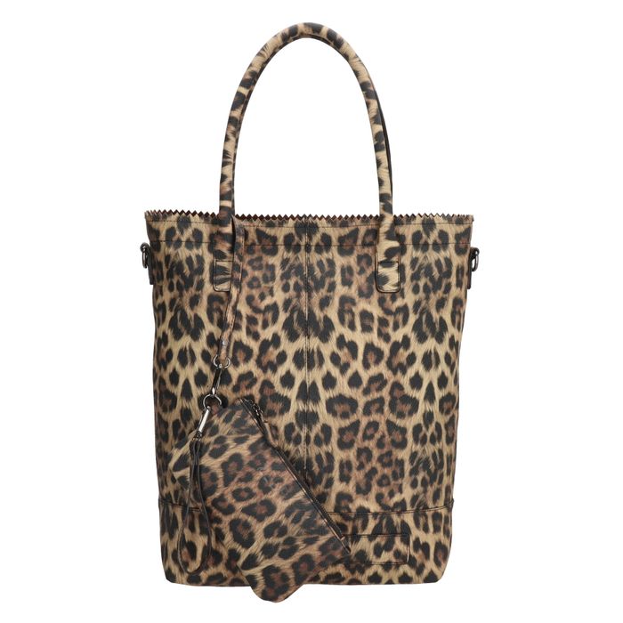 Zebra Trends Kartel met rits Shopper