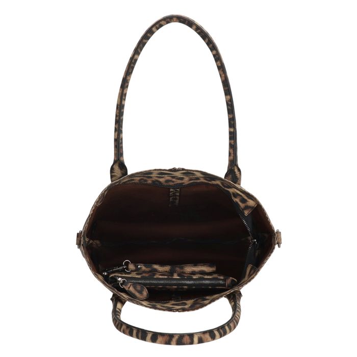 Zebra Trends Kartel met rits Shopper