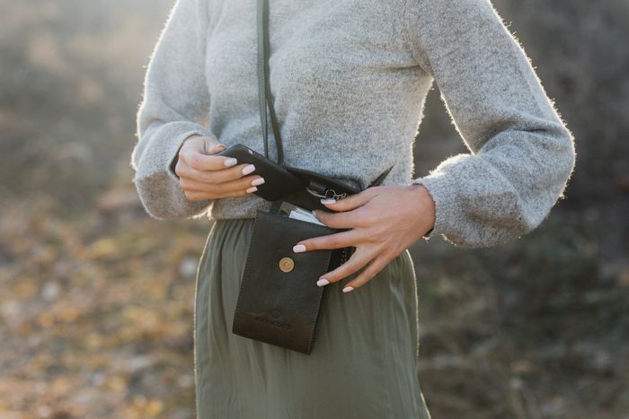 Micmacbags Mendoza Phone bag Geen