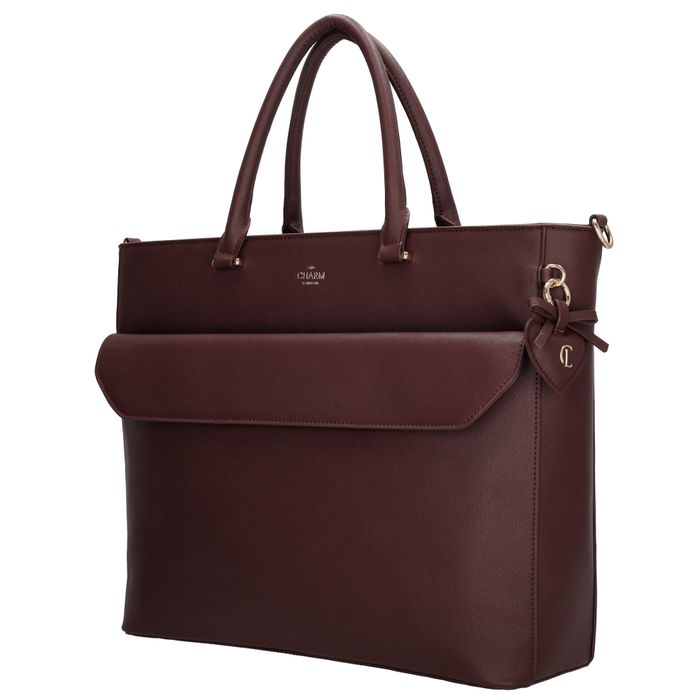 Charm London Cambridge Business-Tasche 15,6 inch (34.5x19.4 cm)