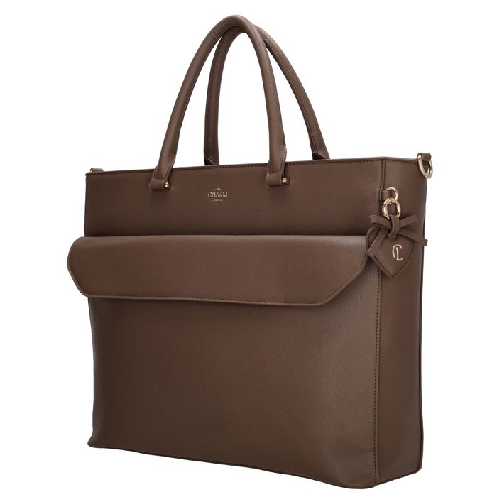 Charm London Cambridge Laptoptas 15,6 inch (34.5x19.4 cm)