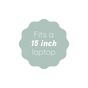 Zebra Trends Mia Laptoptas 15,6 inch (34.5x19.4 cm)
