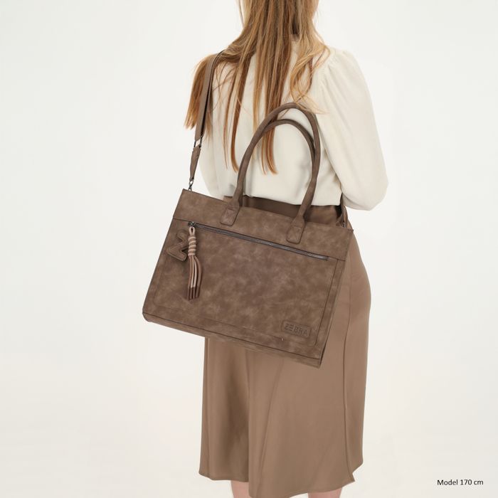 Zebra Trends Rosalyn Shopper 15,6 inch (34.5x19.4 cm)