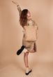 Zebra Trends Kartel met rits Shopper